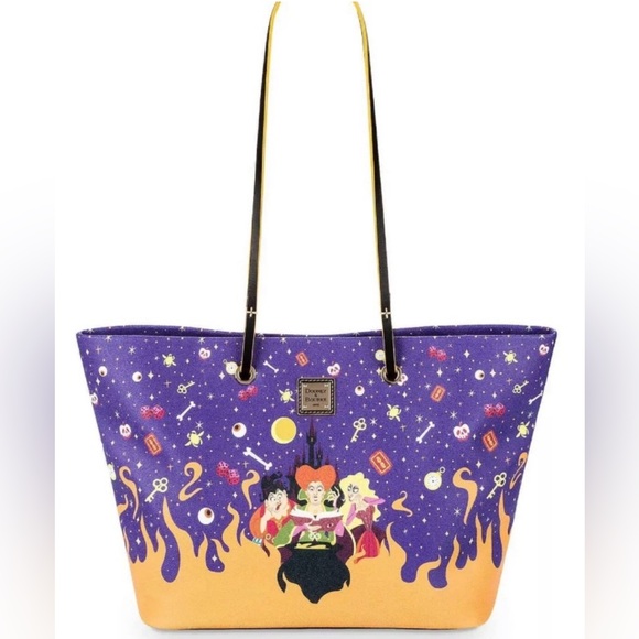 Dooney & Bourke Handbags - RARE Disney Dooney & Bourke Hocus Pocus Shoulder Tote Bag!!